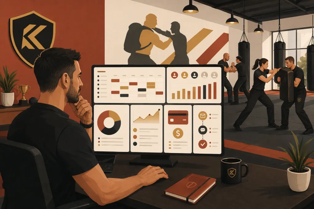 Krav Maga owner comparing software for scheduling, billing, attendance and lead management